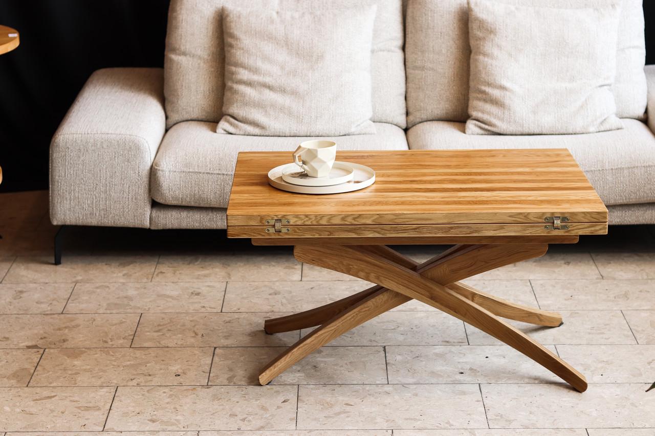 Стол трансформер MKM Spider 3в1 Натуральный (1671569973) - фото 4 Стол трансформер MKM Spider 3в1 Натуральный (1671569973) - фото 4