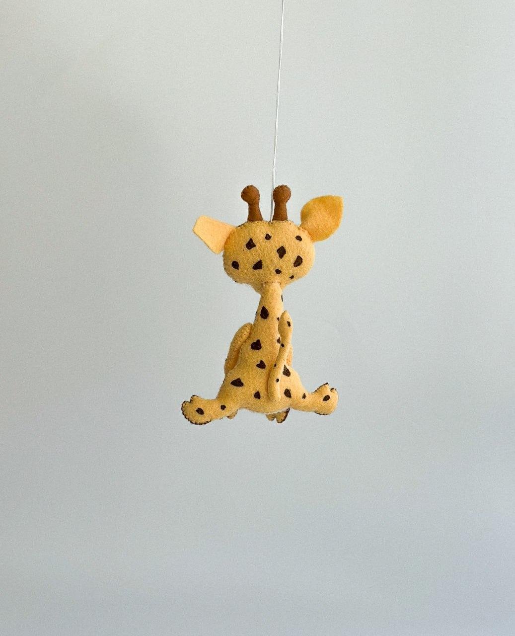 Мягкая игрушка фетровая жираф ручная работа (29472355) - фото 4 Мягкая игрушка фетровая жираф ручная работа (29472355) - фото 4