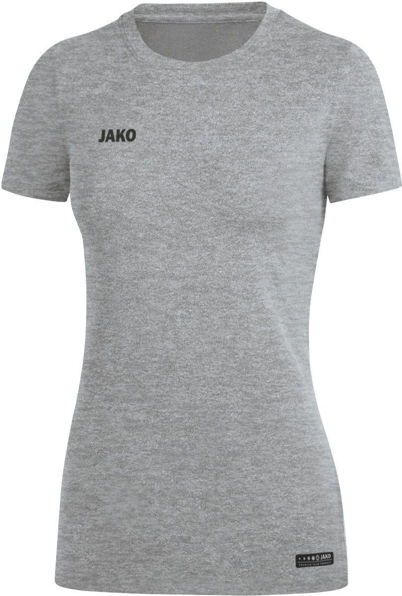 Женская футболка Jako PREMIUM BASICS 6129 40 S Светло-серый