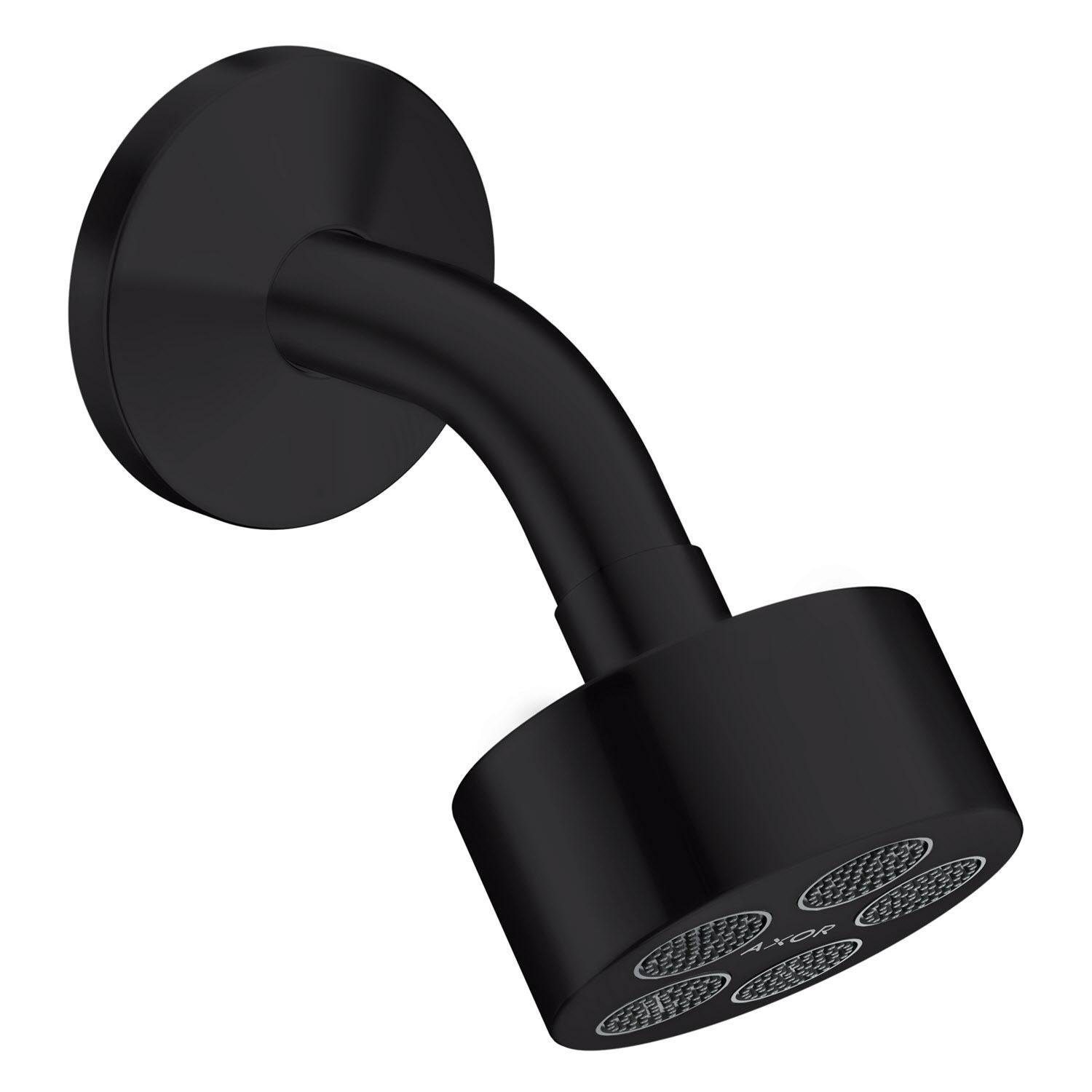 Душ верхний с кронштейном Hansgrohe AXOR One 48490670 73 мм Черный (143221)