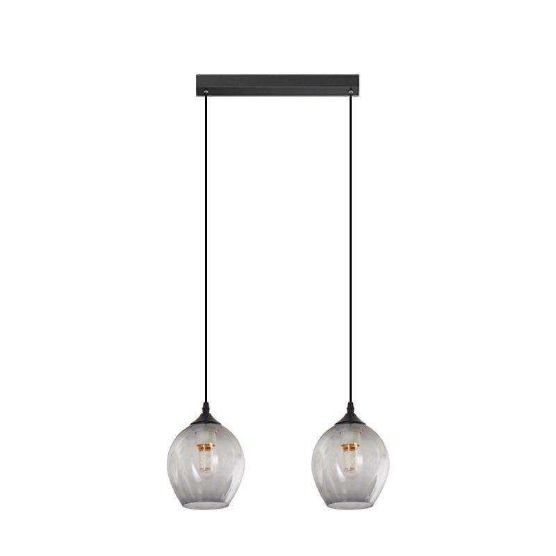 Люстра подвесная GLD-8181-2 8C BL на 2 плафона (000041799)