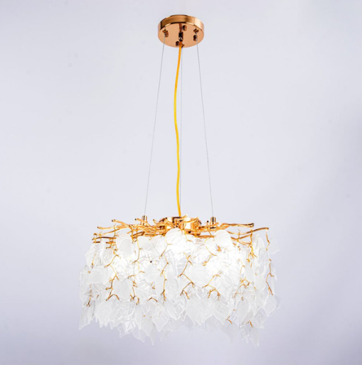 Люстра хрустальная подвесная Sirius G-9x5 хрустальные гроздья (WM-7016 400)