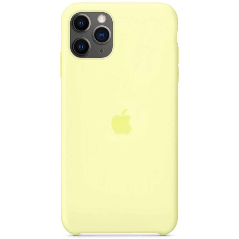 Чехол GoVern Silicone Case Full для Apple iPhone 11 Pro Mellow Yellow