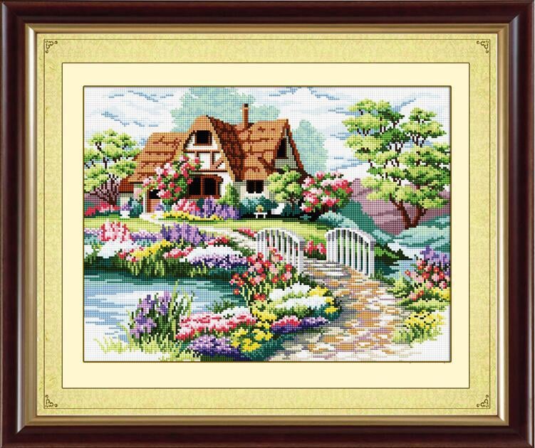 Алмазна мозаїка Dream Art Будиночок мрії 30068 в коробці 36x48 см (1226202886) Алмазна мозаїка Dream Art Будиночок мрії 30068 в коробці 36x48 см (1226202886)