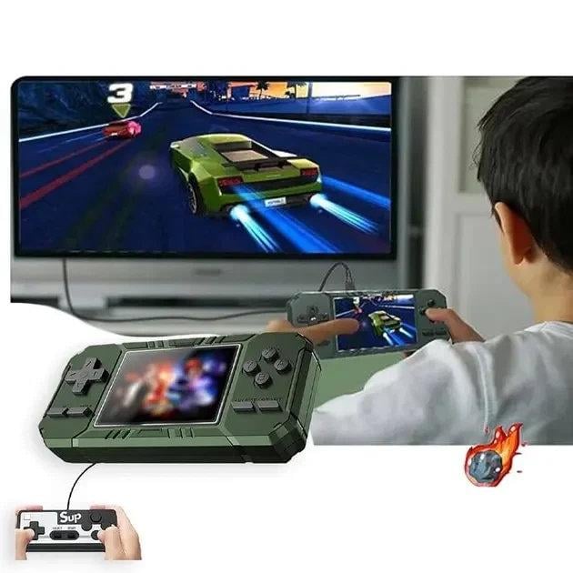 Ігрова консоль SEGA S8 520 В 1 AV з додатковим джойстиком Зелений (32407644) - фото 5