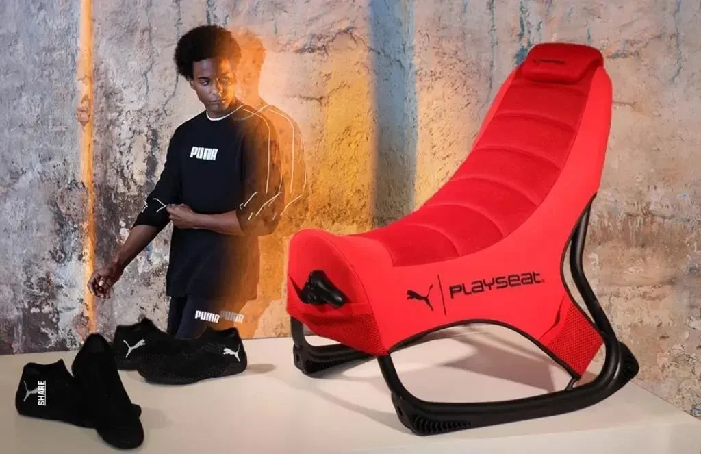 Комп'ютерне крісло геймерське Playseat PUMA Edition Red (PPG.00230) - фото 4