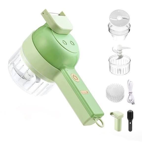 Овощерезка с насадками электрическая FOOD CHOPPER 4в1 (20223f4f) Овощерезка с насадками электрическая FOOD CHOPPER 4в1 (20223f4f)