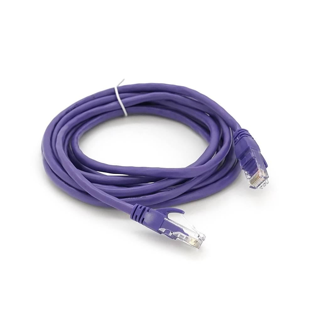 Патч-корд литий Ritar UTP RJ45 Cat,5e 3 м Cu мідь Фіолетовий Патч-корд литий Ritar UTP RJ45 Cat,5e 3 м Cu мідь Фіолетовий