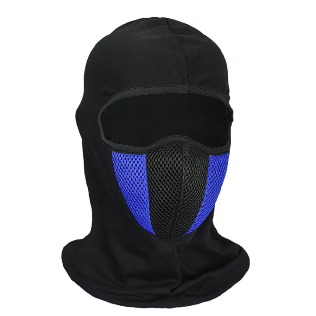 Маска-балаклава для активного отдыха Черно-синий (2860860747)