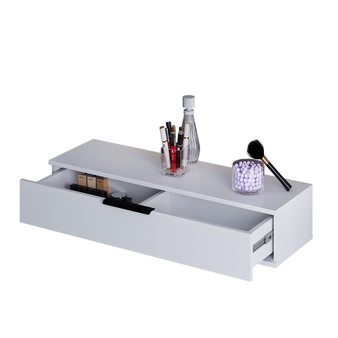 Столик навісний DiPortes Токіо Т-103 100/20/30 см Білий матовий (01400) - фото 2 Столик навісний DiPortes Токіо Т-103 100/20/30 см Білий матовий (01400) - фото 2