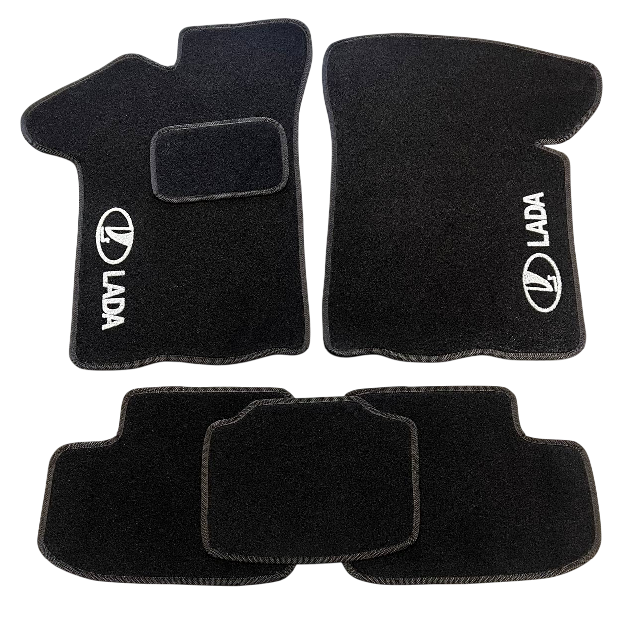 Килимки в салон ворсові дляя ВАЗ 2108 1984-2004 5 шт. Чорний (27327087)