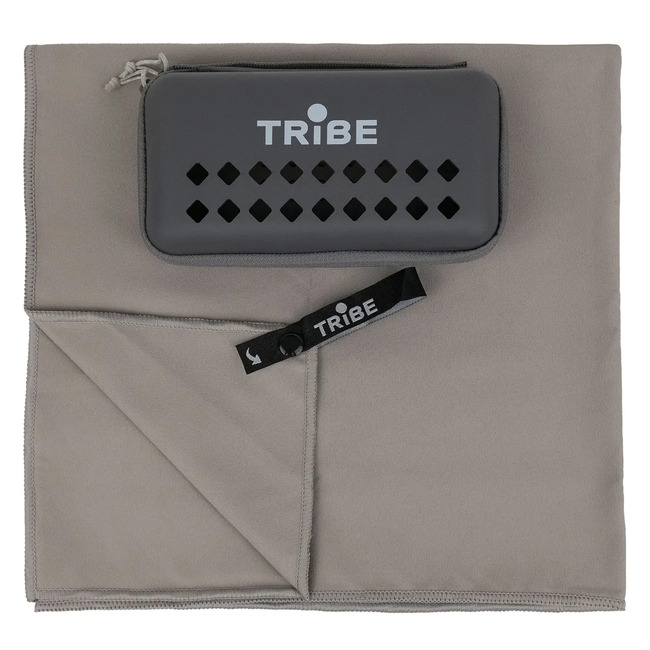 Полотенце туристическое Star tribe Pocket Towel из микрофибры 75х150 см Grey (T-LC-0001-XL-grey) - фото 1