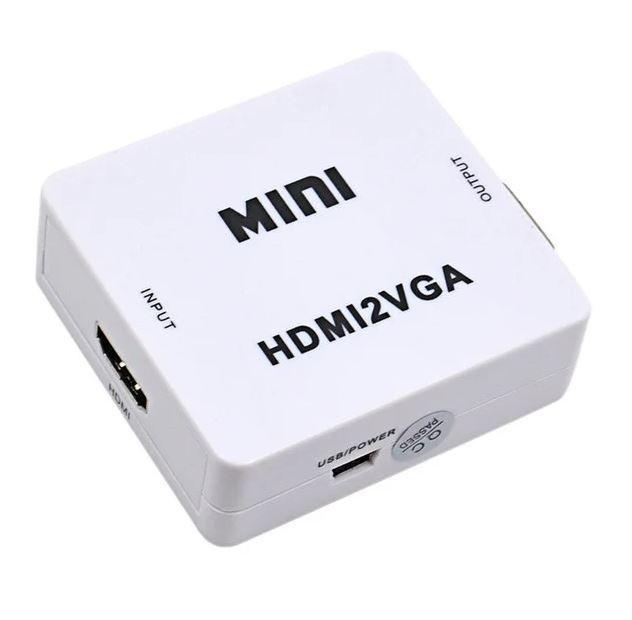 Конвертер адаптер HDMI VGA USB питания и аудио HDMI2VGA