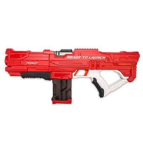 Бластер водяной Combat Water Gun аккумуляторный с автоматическим набором воды Красный (2093-1)