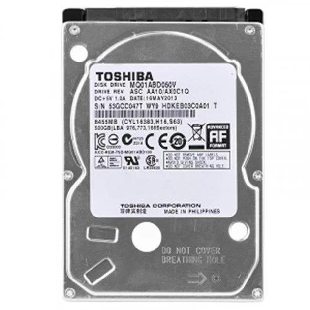 Жорсткий диск для ноутбука HDD Toshiba 500 Gb 5400rpm 8 Mb MQ01ABD050V+ 2,5 SATA (22051812)