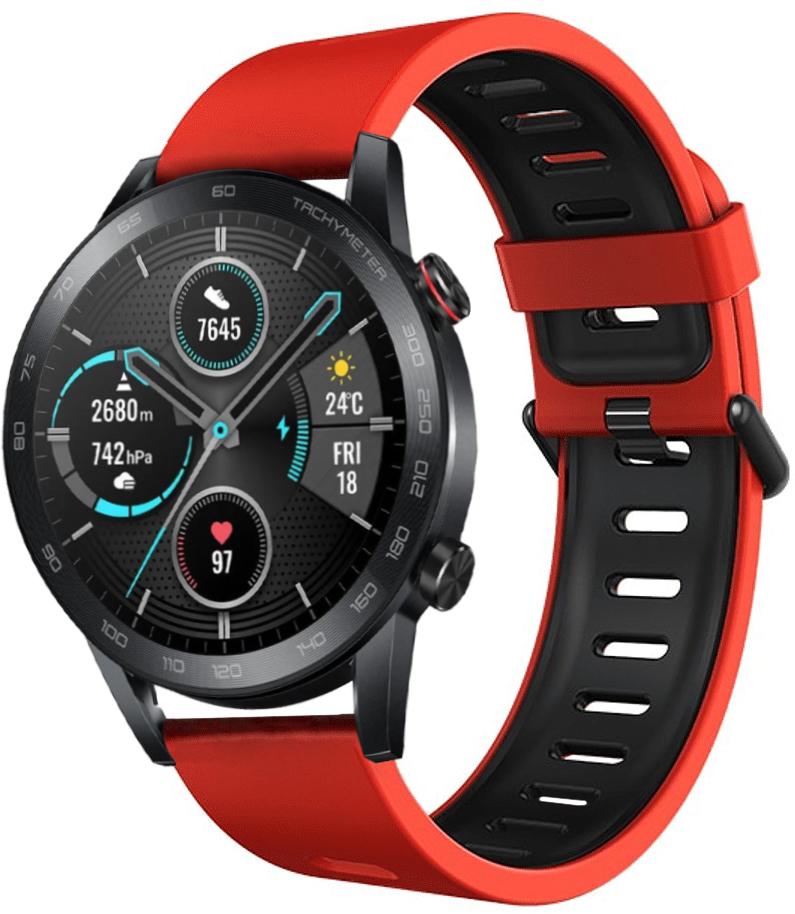 Ремешок Traf для Honor Magic Watch 2 46 мм Orange/Black (20457) - фото 1 Ремешок Traf для Honor Magic Watch 2 46 мм Orange/Black (20457) - фото 1