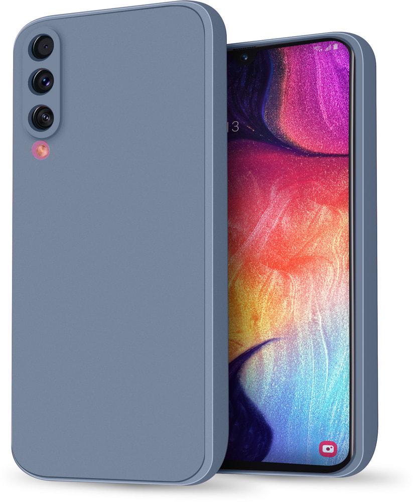 Силиконовый чехол HardCorner для Samsung Galaxy A50 A505 Gray Blue (29981-6D)