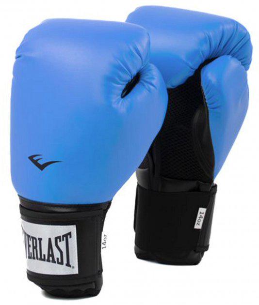 Боксерські рукавиці Everlast PROSTYLE 2 BOXING GLOVES Unisex 12 ун. Синій (009283620516)