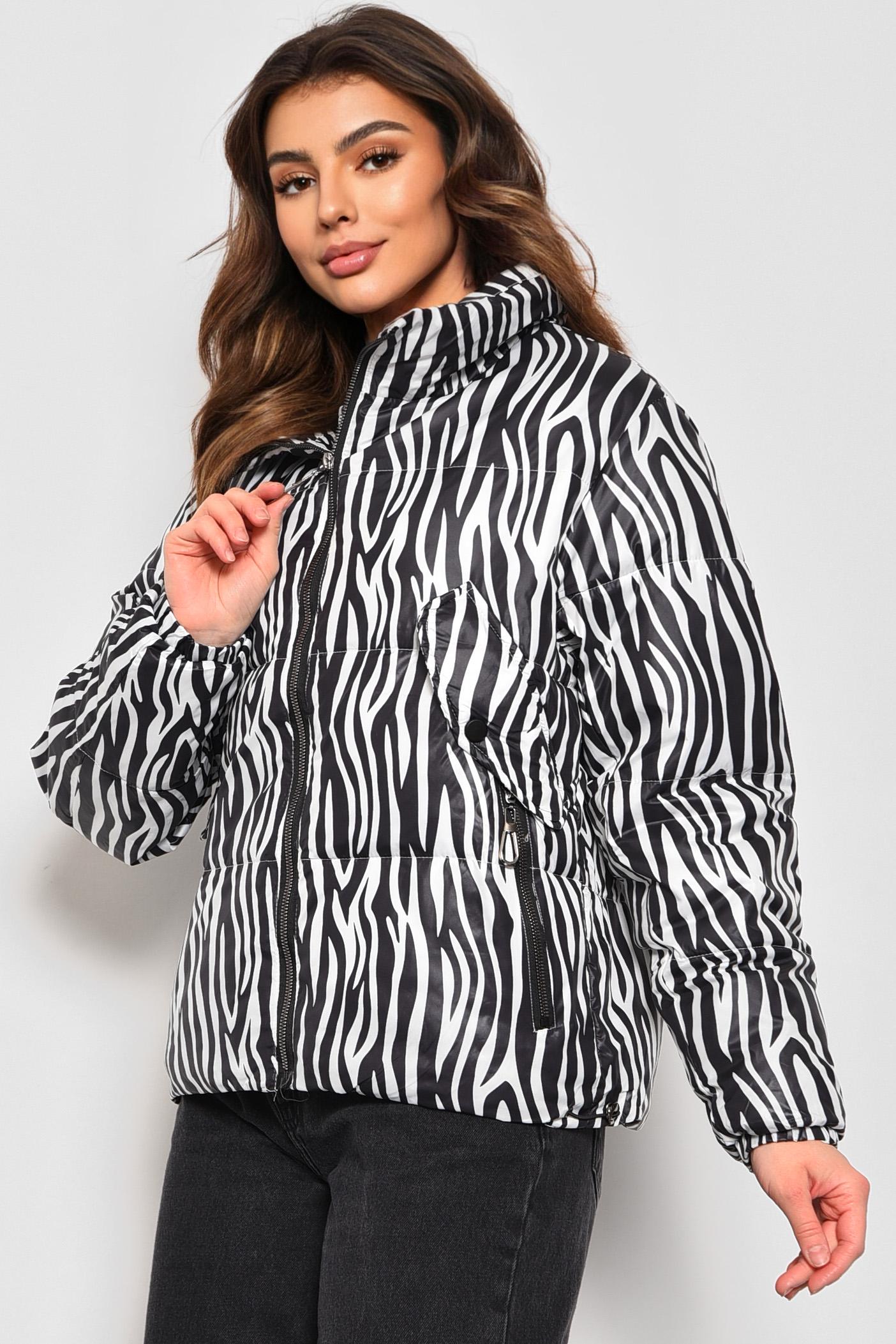 Куртка жіноча демісезонна S Чорний (175257) - фото 2 Куртка жіноча демісезонна S Чорний (175257) - фото 2