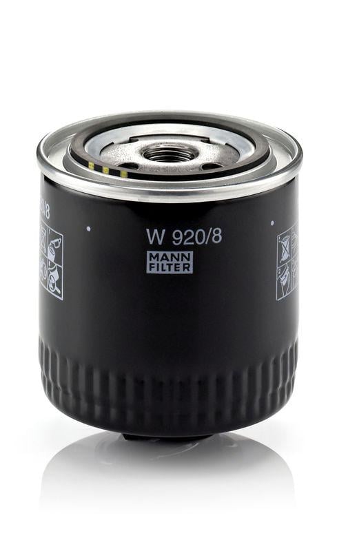 Фильтр масляный Mann-Filter для VW Caddy II 1,9 D 96-00/Polo 1,7-1,9SDI 94-01 (W 920/8)