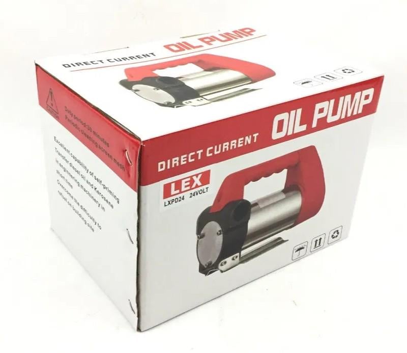 Насос для перекачки дизеля и жидких масел Lex LXPD24 24 V (10358) - фото 4