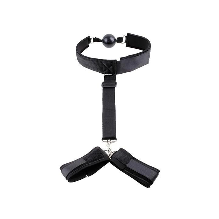Бандаж для рук и ног Scappa BDSM для интимной игры Черный (K000218)