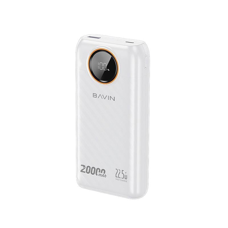 Повербанк BAVIN PC1153S Fast Charging 20000 mAh 22,5W White (33130082) Повербанк BAVIN PC1153S Fast Charging 20000 mAh 22,5W White (33130082)