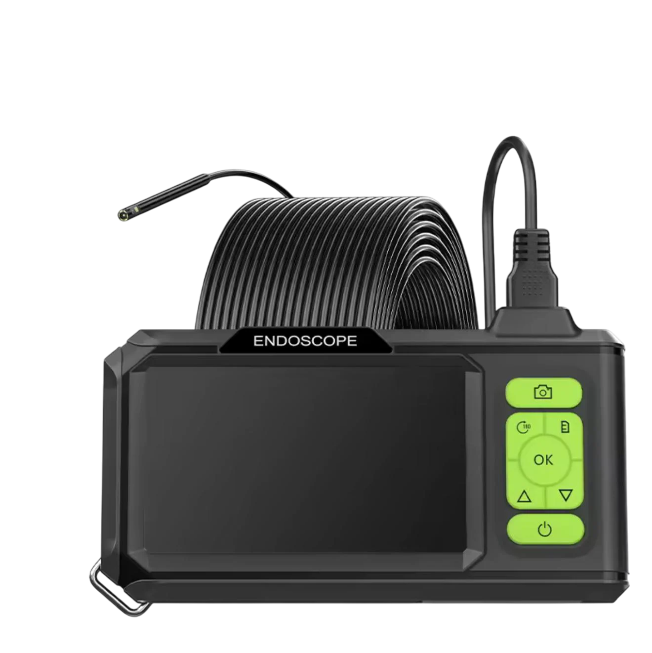 Ендоскоп автомобільний Inskam T31 5,5 мм з монітором/2 камери (en-03)