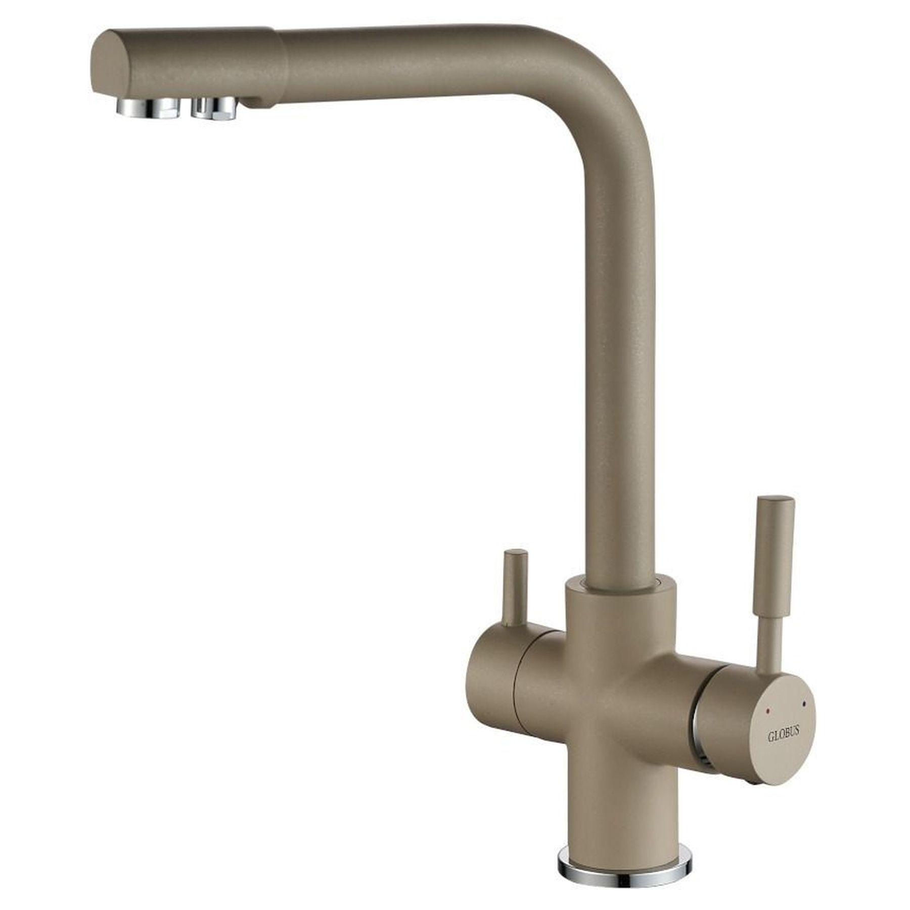 Смеситель кухонный Globus Lux GLLR-0888-4-Colorado с подключением к фильтру