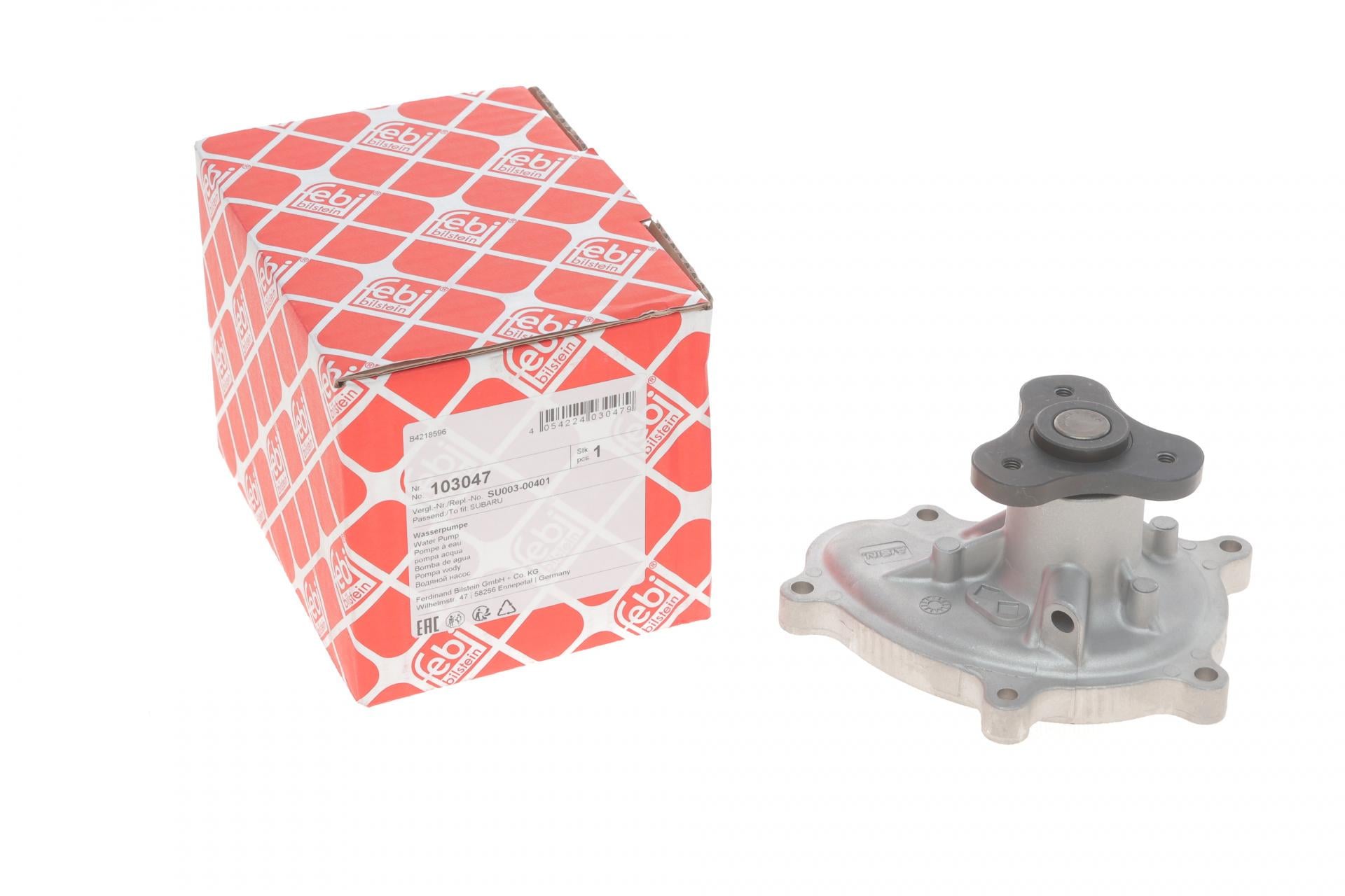 Помпа води FEBI BILSTEIN Subaru Forester/Impreza/XV 1.6-2.5 11- - 103047 (25587732)