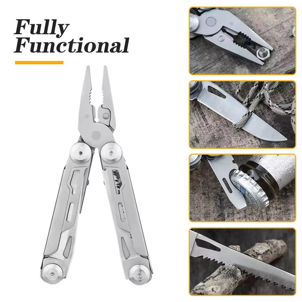 Мультитул 13в1 из нержавеющей стали с чехлом (3212) - фото 7 Мультитул 13в1 из нержавеющей стали с чехлом (3212) - фото 7