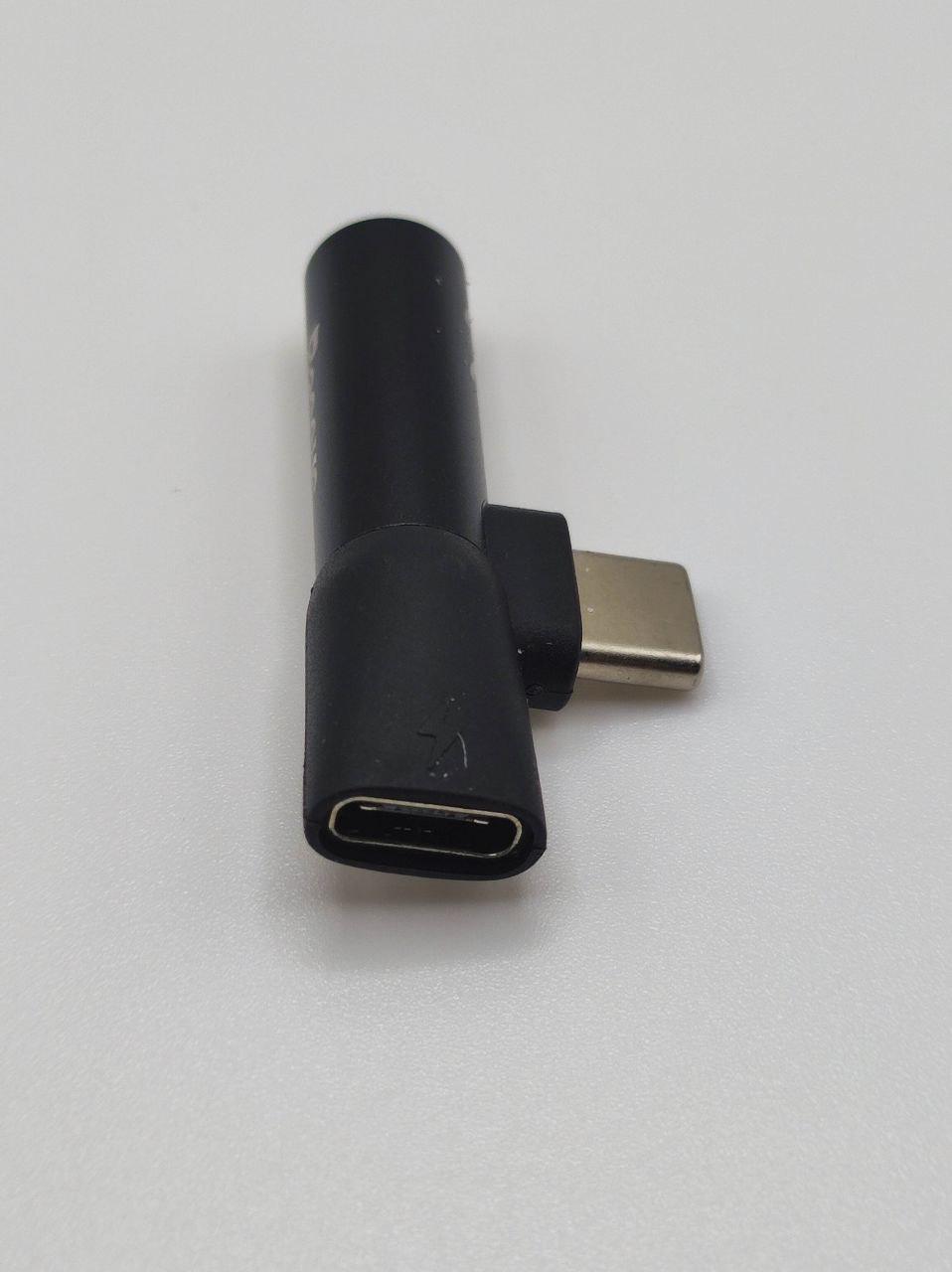 Адаптер Baseus Type-C to Type-C with 3.5mm Adapter - фото 3 Адаптер Baseus Type-C to Type-C with 3.5mm Adapter - фото 3