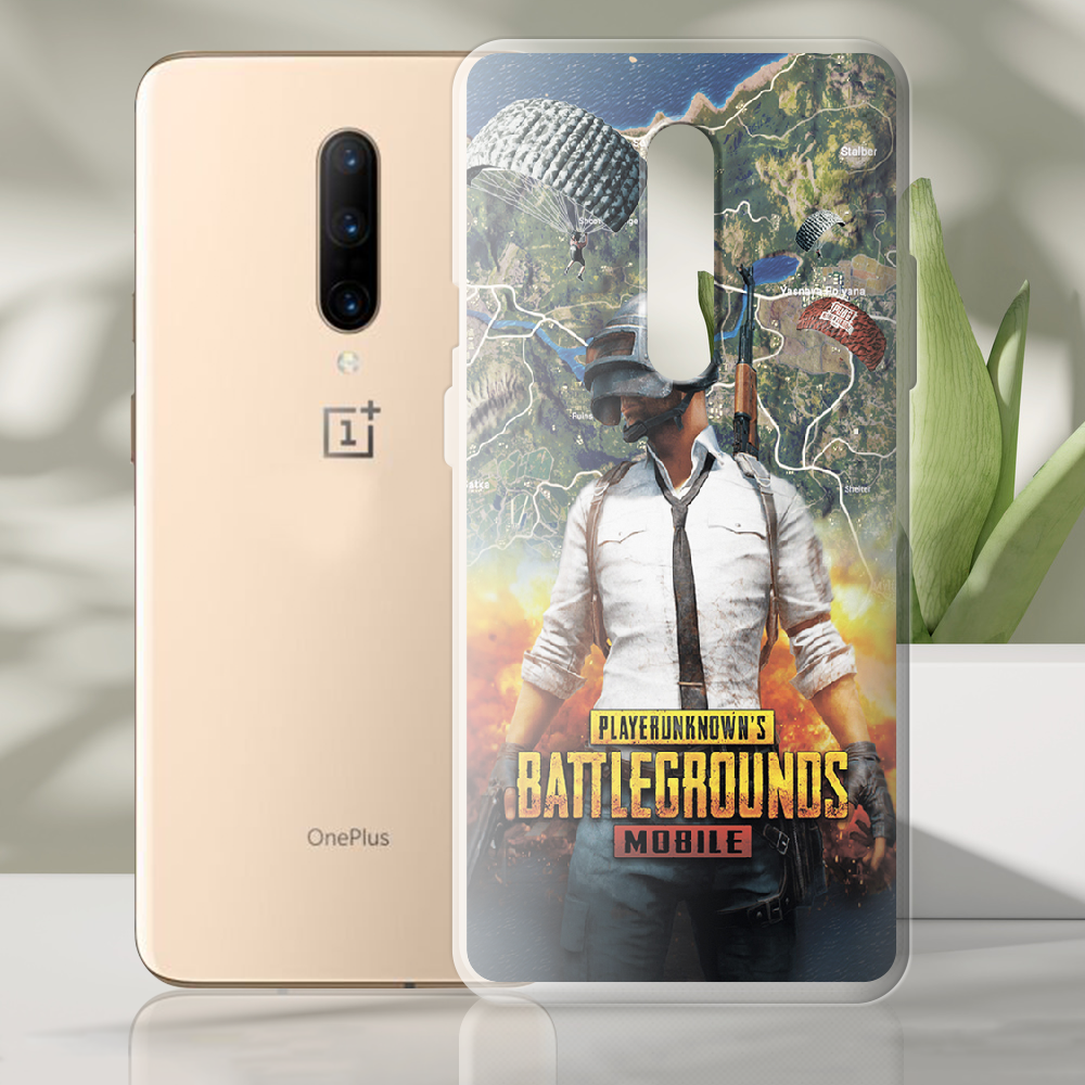 Чохол BoxFace OnePlus 7 Pro PUBG Mobile Прозорий силікон (37257-up2309-37257) - фото 2