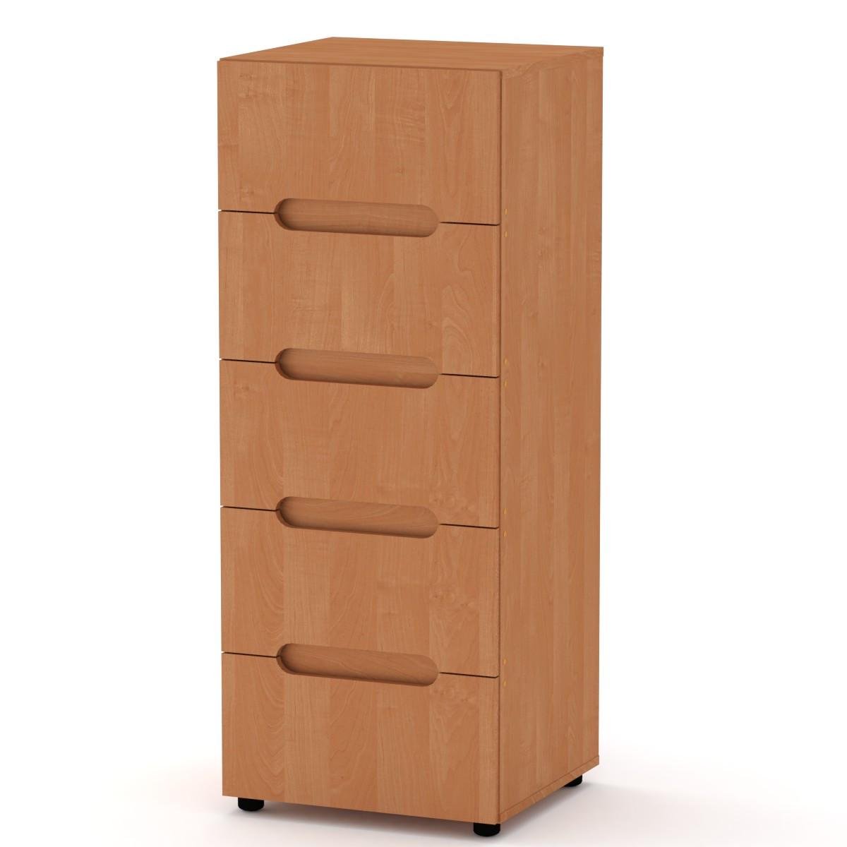 Комод Стиль-8 Компанит 50х46х127 см Ольха - фото 1