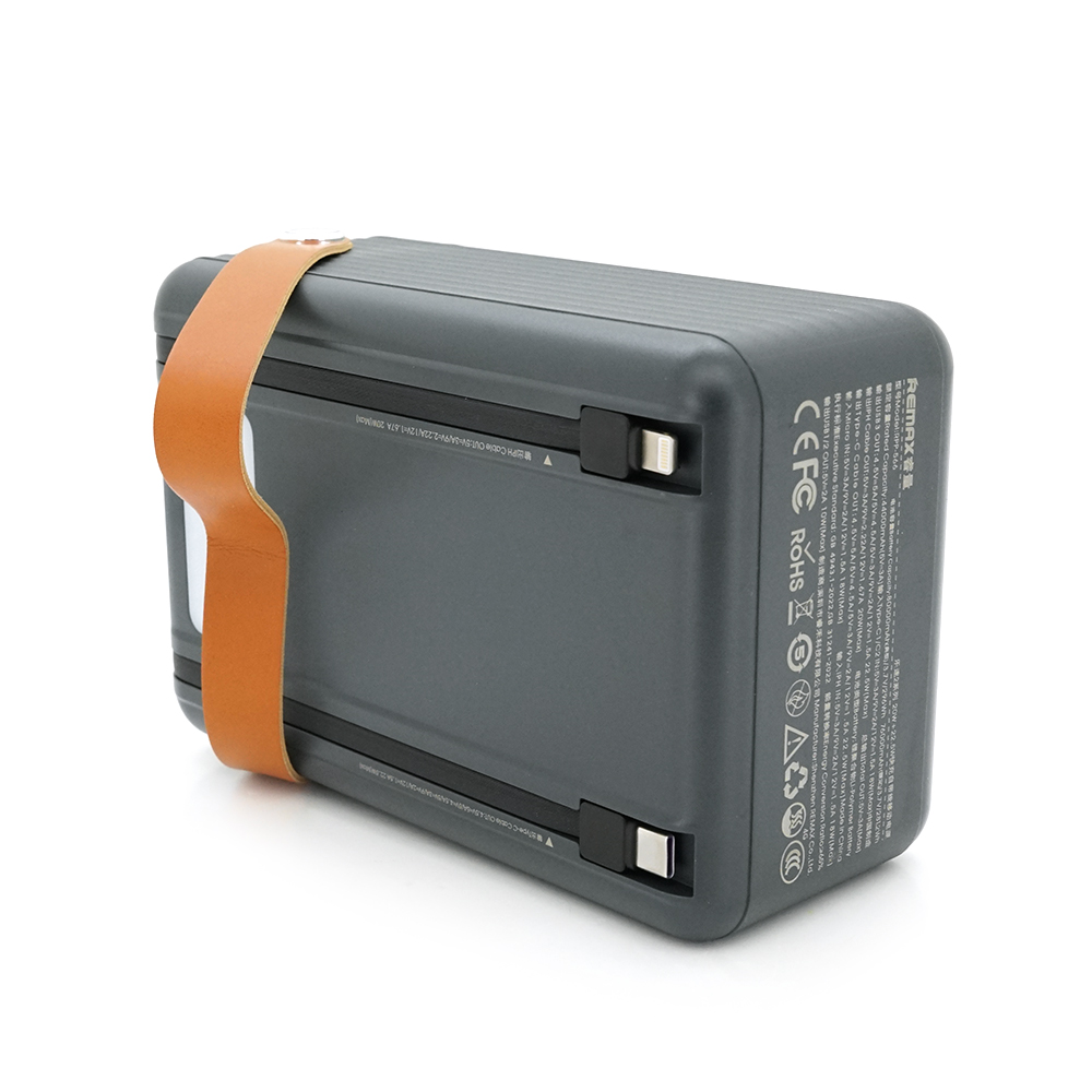 Повербанк Remax RPP-566 80000 mAh 3USB+Type-C+Lighting 20W Black (YUT_V9891) - фото 5 Повербанк Remax RPP-566 80000 mAh 3USB+Type-C+Lighting 20W Black (YUT_V9891) - фото 5
