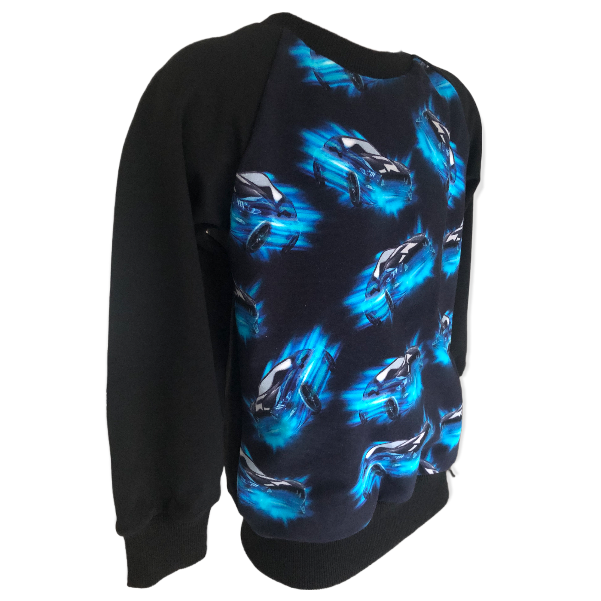 Свитшот для мальчика Racing cars 104 см Черный