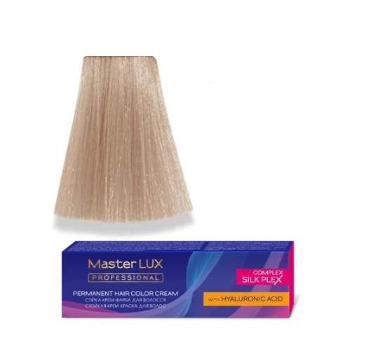Крем-краска для волос стойкая Master LUX 9.8 60 мл Очень светлый жемчужный блонд