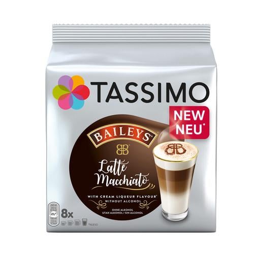 Кофе в капсулах Tassimo Jacobs Latte Macchiato Baileys 8 шт. (Ar200021)