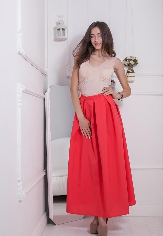 Юбка женская Podium Kerry 17976-CORAL XS Коралловый