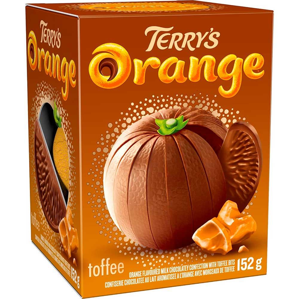 Шоколадный апельсин Terry’s Chocolate Orange Toffi 147 г (21809184)