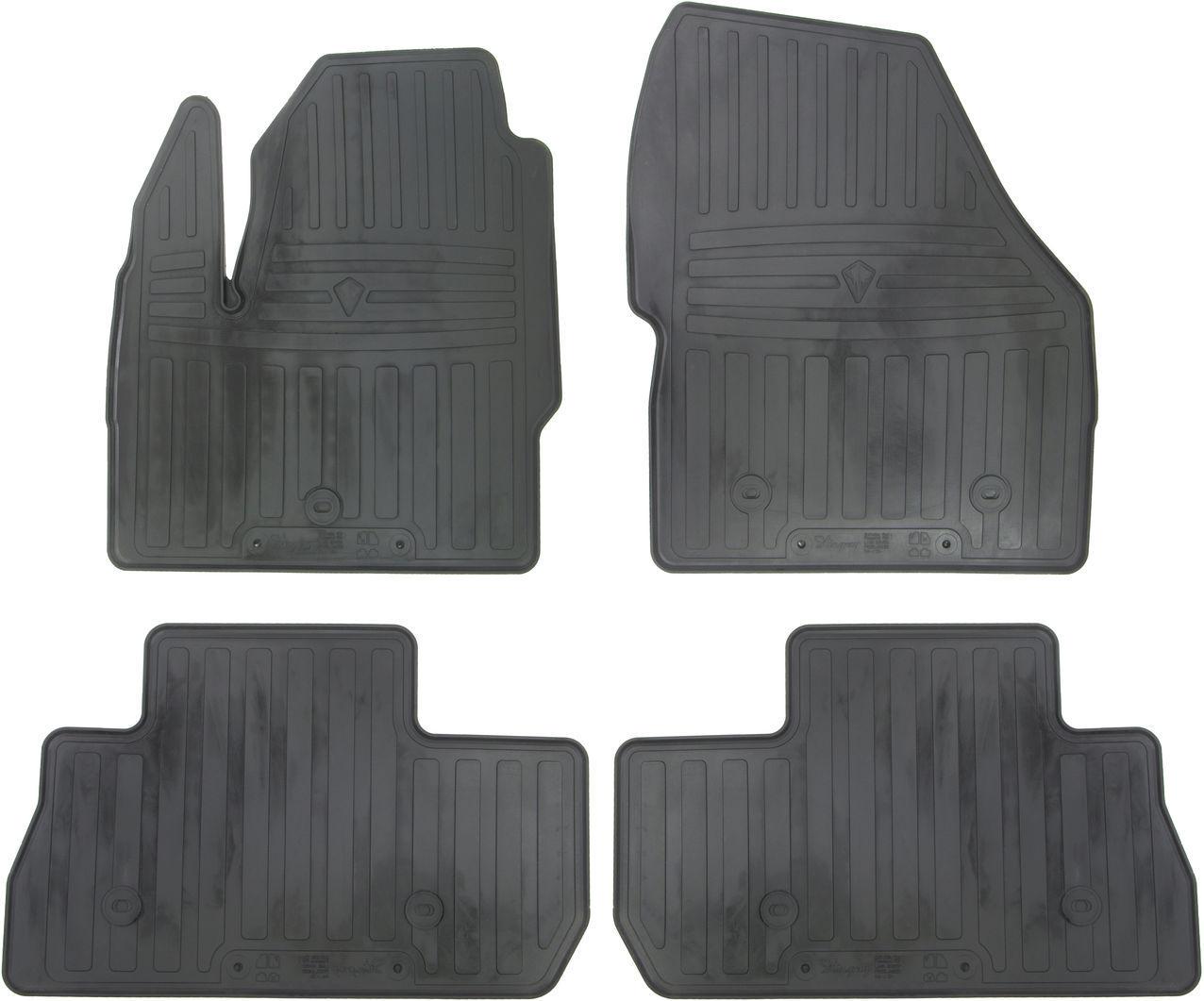 Коврики автомобильные в салоне Stingray Land Rover Freelander II с 06-12 г.в. 4 шт. Черный (15292977)