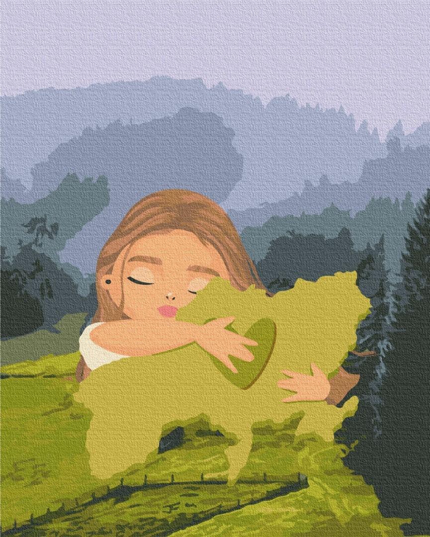 Картина по номерам Brushme BS53233 Мое сердце-Украина Лили Демачкович 40х50 см (1653219450) Картина по номерам Brushme BS53233 Мое сердце-Украина Лили Демачкович 40х50 см (1653219450)