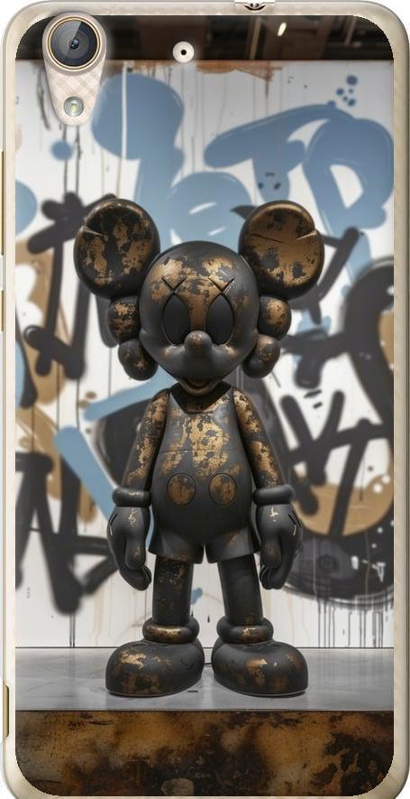 Чехол на Huawei Y6 II Bronze kaws v2 (6098t-338-42517)