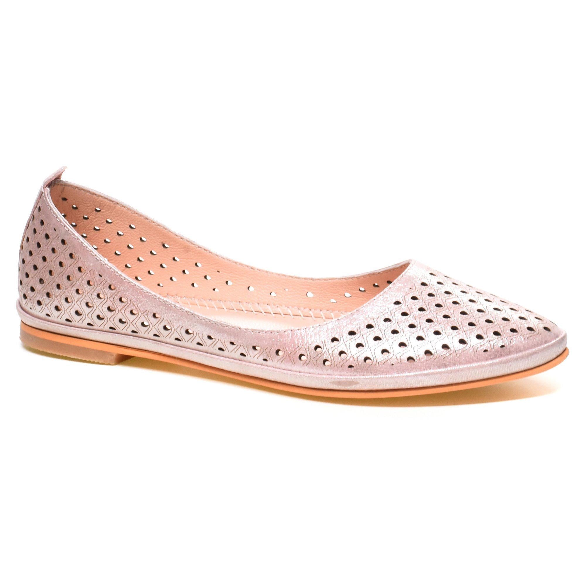 Балетки женские весенние Veritas р. 39 Пудровый (089125-39)