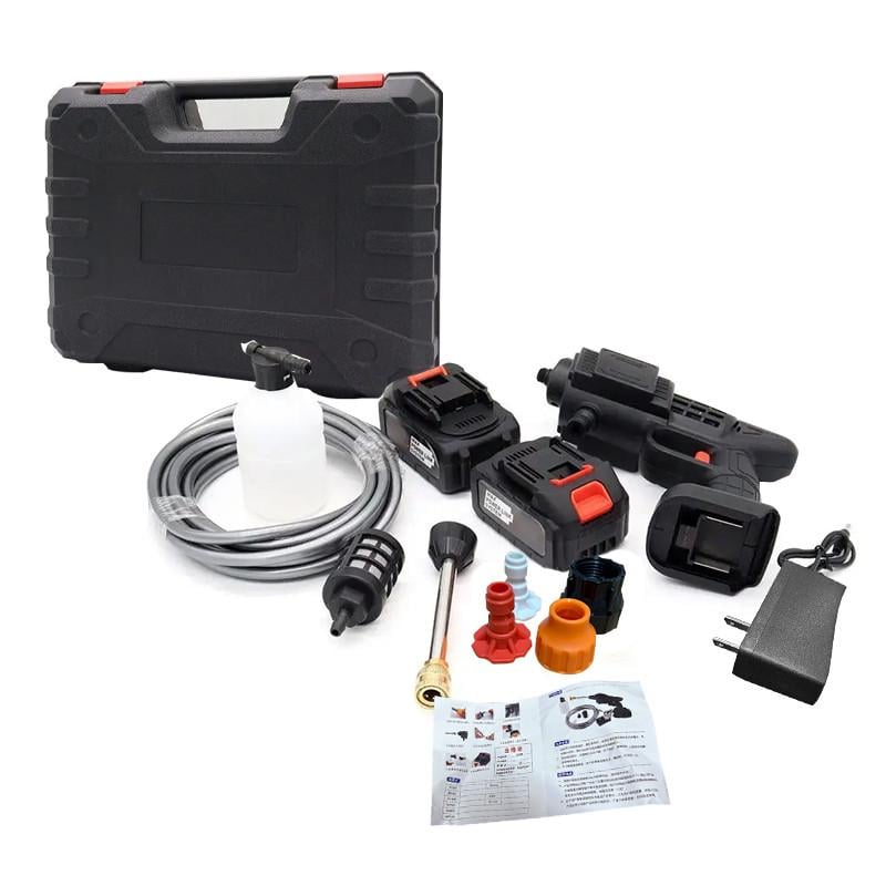 Мийка високого тиску автомобільна Lesko STGM-GJXBZ-02 акумуляторна на 2 акумулятори ручна (24366425) - фото 7 Мийка високого тиску автомобільна Lesko STGM-GJXBZ-02 акумуляторна на 2 акумулятори ручна (24366425) - фото 7