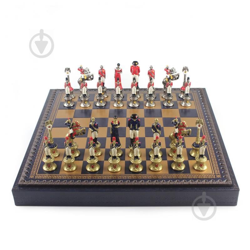 Набор из 3 игр шахматы нарды шашки ITALFAMA Наполеон 36 х 36 см (1992219GB)