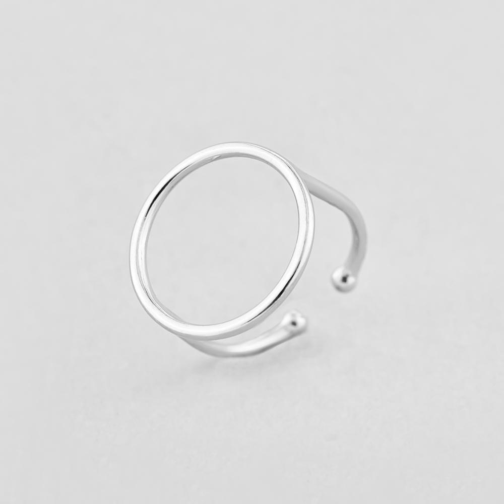 Серебряное кольцо Minimal Безграничность (ВС-271/ВС-10138)