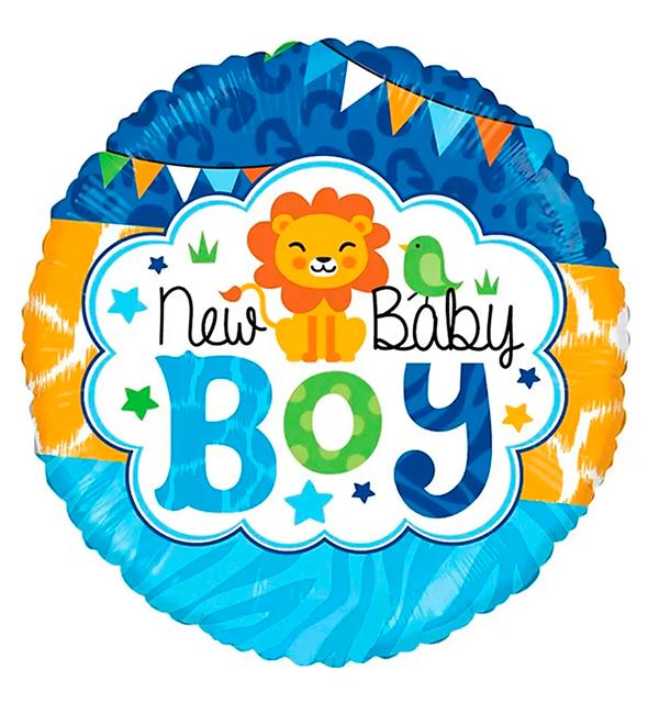 Воздушный шар Baby boy 45 см (12656882)