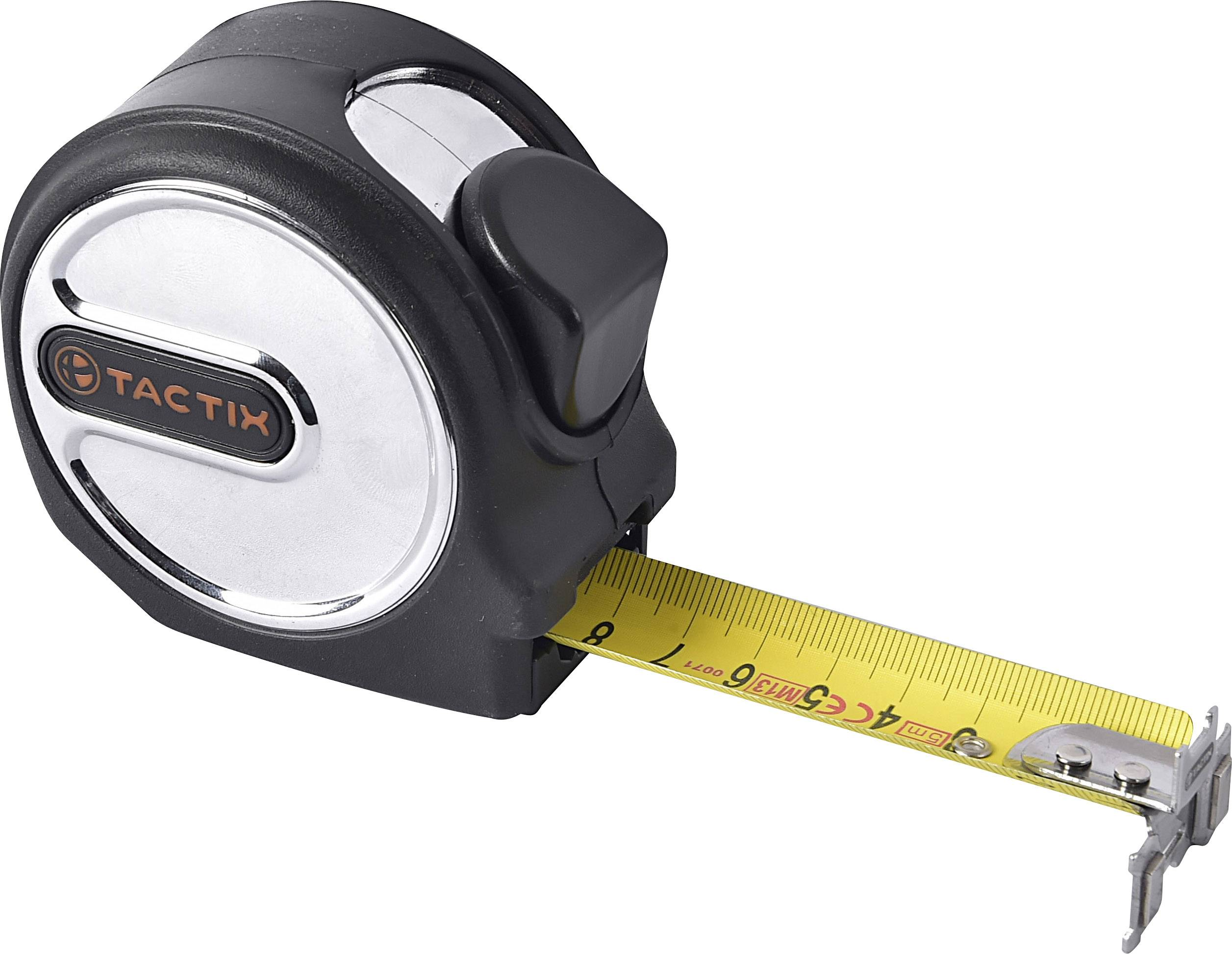 Рулетка Tactix Ultra магнітна двостороння шкала пластик 5 м x 27 мм (INSMTMTRU00527UPT0)