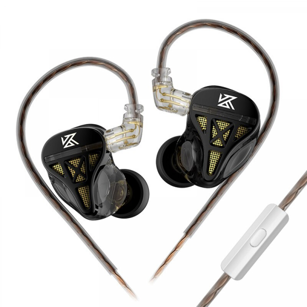 Наушники KZ DQS Mic Black (1471479)